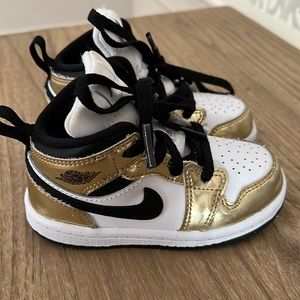 Air jordan 1 Mid metallic Gold SE GS
